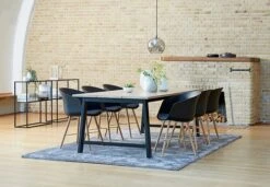 Console VIRUM 26x80 Noir -Intérieur Chic 106027