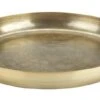 Plateau Décoratif ERLING Ø34xH4cm Laiton