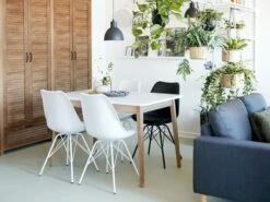 Chaise KLARUP Noir/noir -Intérieur Chic 106897