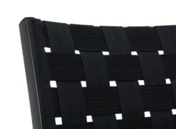 Chaise Empilable JEKSEN Noir -Intérieur Chic 107851