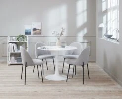 Bibliothèque HERNING 3 Tablettes Blanc -Intérieur Chic 115218