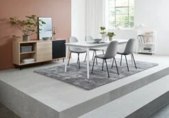 Bibliothèque HERNING 3 Tablettes Blanc -Intérieur Chic 115221