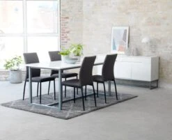 Chaise TRUSTRUP Gris/noir -Intérieur Chic 115264