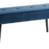 Banc RJUKAN Velours Bleu Foncé