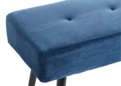 Banc RJUKAN Velours Bleu Foncé 5 Banc RJUKAN Velours Bleu Foncé -Intérieur Chic 115498