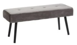 Banc RJUKAN Velours Gris