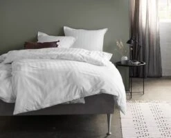 Parure De Lit Satin NELL 240x220 Blanc 9 Parure De Lit Satin NELL 240x220 Blanc -Intérieur Chic 115575