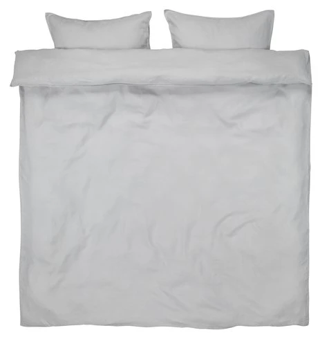 Parure De Lit Lin LINEA 240x220 Gris Clair 1 Parure De Lit Lin LINEA 240x220 Gris Clair