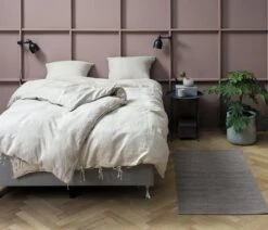 Parure De Lit Lin LINEA 240x220 Naturel -Intérieur Chic 119841