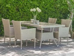 Table STRIB L96xL200 Naturel -Intérieur Chic 121600