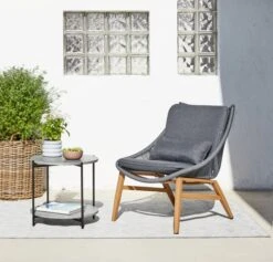 Table D'appoint OTTA Ø53xH46 Gris -Intérieur Chic 121714