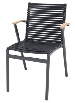 Chaise Empilable SADBJERG Noir