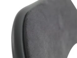 Chaise Pliante VOEL Velours Gris Foncé -Intérieur Chic 126880