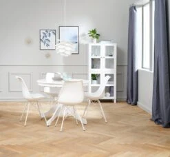 Vitrine SKALS Portes En Verre Blanc -Intérieur Chic 128632