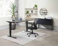 Buffet VIRUM 3 Portes Noir -Intérieur Chic 128833