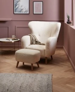 Fauteuil VILDSUND Blanc Cassé -Intérieur Chic 131860