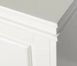 Meuble à Chaussures JERUP 3 Compartiments Blanc -Intérieur Chic 132692