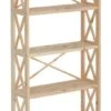 Étagère FARUP 80 Cm 5 Tablettes Pin