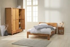 Royal Oak Cadre De Lit OLSKER 140x200 Chêne -Intérieur Chic 133449 1