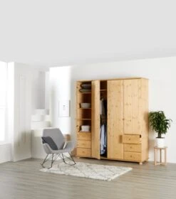 Armoire LYNE 200x224 Teintée -Intérieur Chic 133648