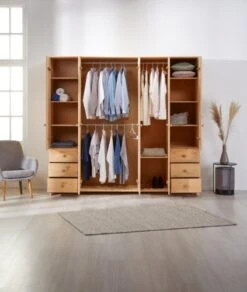 Armoire LYNE 248x224 Teintée -Intérieur Chic 133683