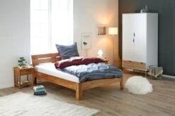 Royal Oak Table De Nuit OLSKER 1 Tiroir Chêne -Intérieur Chic 134289