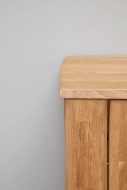 Royal Oak Vitrine OLDE 2 Portes + 2 Portes Vitrées Chêne -Intérieur Chic 135353