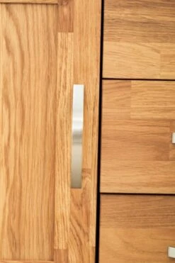 Royal Oak Vitrine HAGE 2+2 Portes 3 Tiroirs Chêne -Intérieur Chic 135357