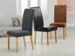 Chaise TUREBY Anthracite -Intérieur Chic 136068