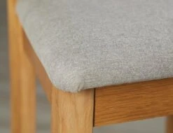 Royal Oak Chaise De Bar HJERTING Gris -Intérieur Chic 136985