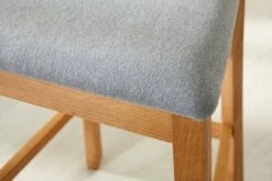 Royal Oak Chaise De Bar HJERTING Gris -Intérieur Chic 136987