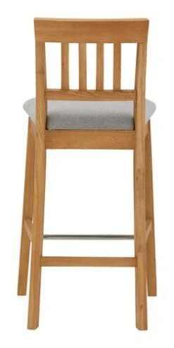 Royal Oak Chaise De Bar HJERTING Gris -Intérieur Chic 136990