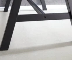 Royal Oak Table De Bar SANDBY 71x128 Chêne Naturel/noir -Intérieur Chic 137274