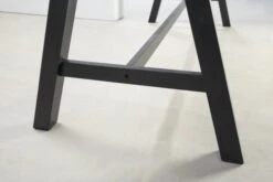 Royal Oak Table De Bar SANDBY 71x183 Chêne Naturel/noir -Intérieur Chic 137288