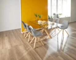 Chaise DREJHUS Tissu Gris Anthracite/naturel -Intérieur Chic 138039