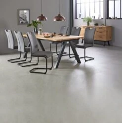 Royal Oak Table SANDBY 100x210 Chêne Naturel/noir -Intérieur Chic 139196