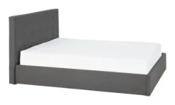 Cadre De Lit ALNOR 140x200 Gris F./noir -Intérieur Chic 139291