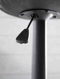 Chaise De Bar BROAGER Gris -Intérieur Chic 139448 1