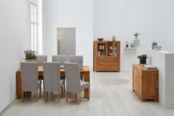 Royal Oak Vitrine OLDE 2 Portes Chêne -Intérieur Chic 139478