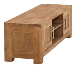 Royal Oak Meuble TV OLDE 150 Cm 2 Portes Chêne -Intérieur Chic 139484