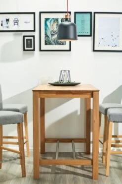 Royal Oak Table De Bar FAUSKE 70x115 Chêne 22 Royal Oak Table De Bar FAUSKE 70x115 Chêne -Intérieur Chic 139512