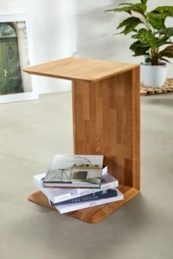 Royal Oak Bout De Canapé AGGERUP 34x37 Chêne -Intérieur Chic 139543