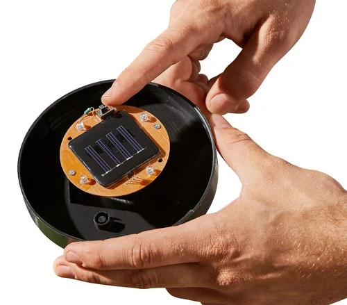 Lampe Solaire SOL Ø25xH60cm Blanc 2 Lampe Solaire SOL Ø25xH60cm Blanc – Image 2