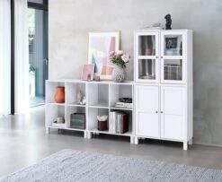 Armoire SKALS 2 Portes Blanc -Intérieur Chic 147089