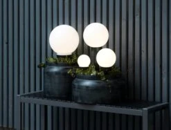 Lampe Solaire SOL Ø25xH60cm Blanc 10 Lampe Solaire SOL Ø25xH60cm Blanc -Intérieur Chic 149783