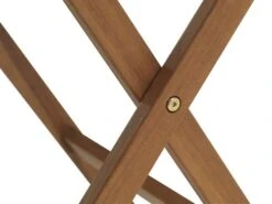 Table Bistrot EGELUND L62xL62 Bois Dur -Intérieur Chic 150019