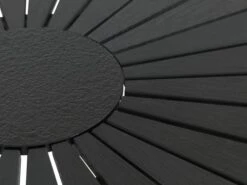 Table De Jardin RANGSTRUP Ø110 Noir/noir -Intérieur Chic 150050