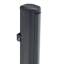 Auvent Latéral PEJELT L3xH1,4m Gris -Intérieur Chic 150676