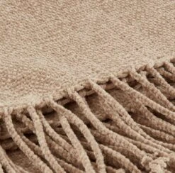 Plaid DUNHAVRE 130x170 Kaki -Intérieur Chic 156980