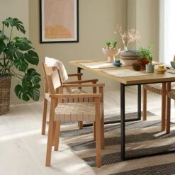 Royal Oak Chaise VADEHAVET Chêne -Intérieur Chic 157578